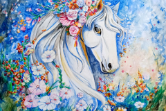 Horse of spring